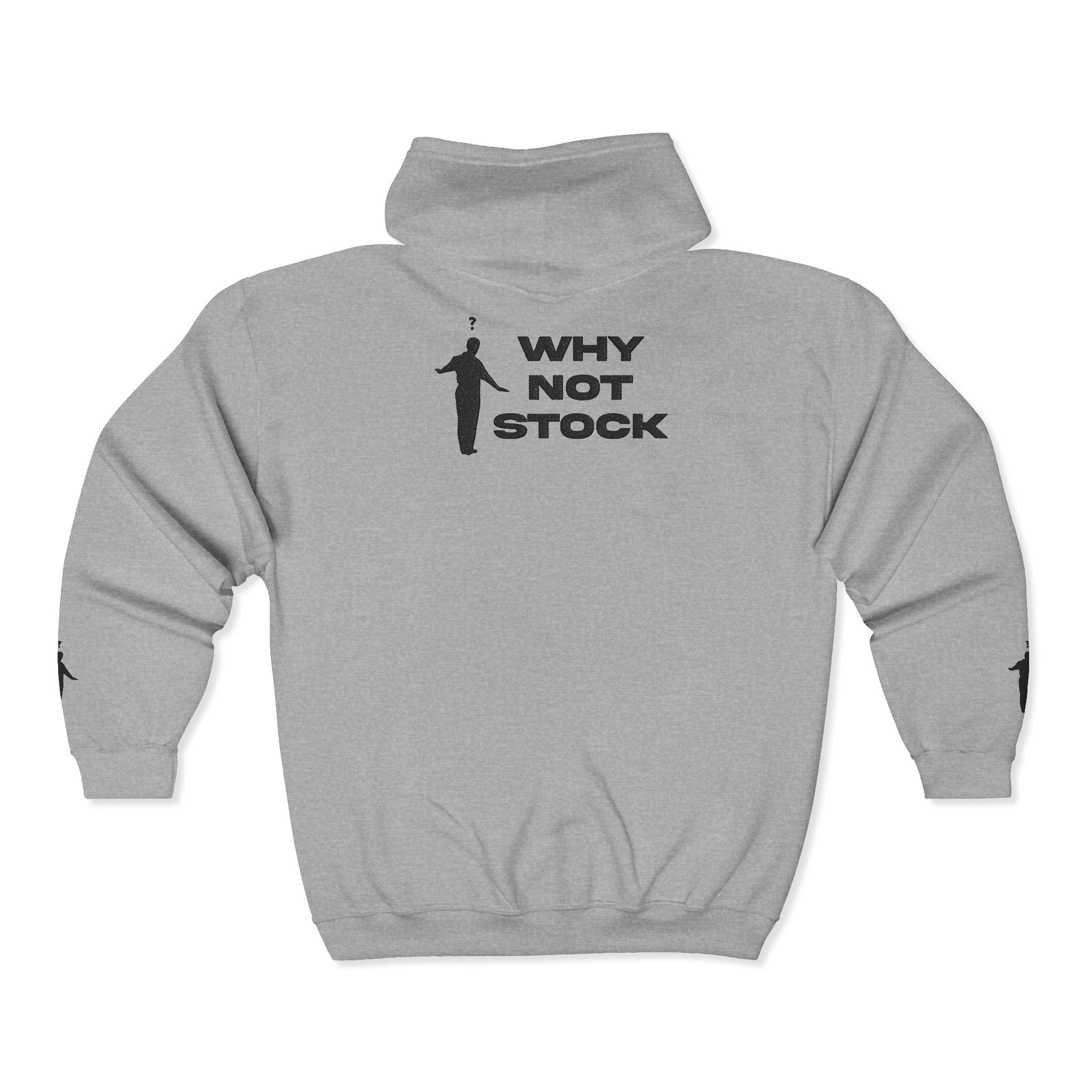 WNS "Why ?" Zip-up Hoodie