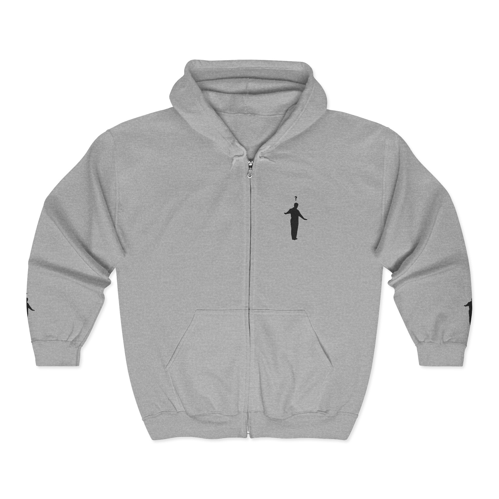 WNS "Why ?" Zip-up Hoodie